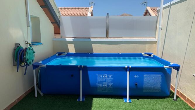 ¿Puedo instalar una piscina en la terraza de mi casa?