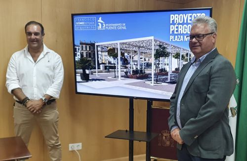 Presentado a los medios el Proyecto de Pérgolas de Plaza Nacional