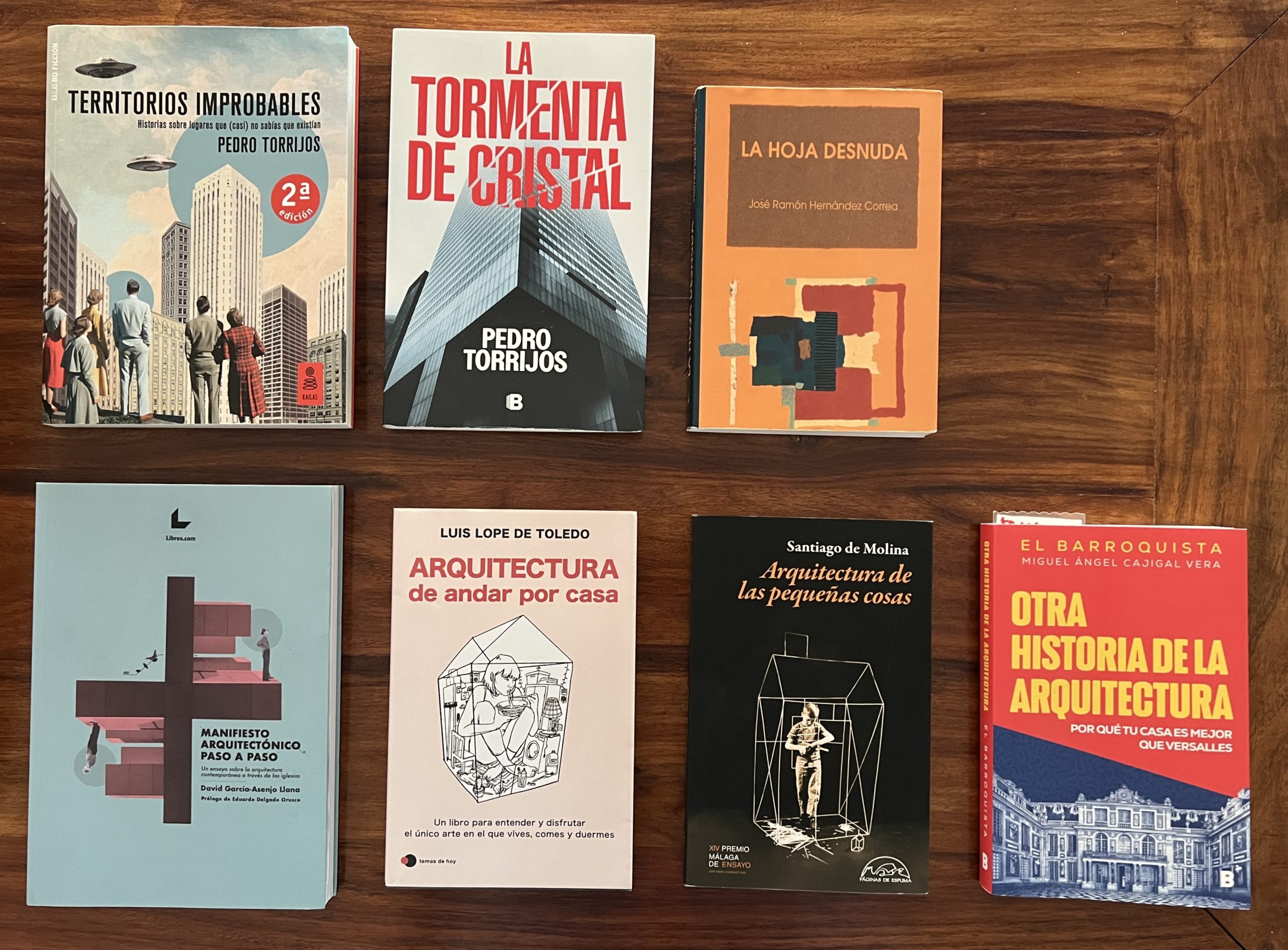Twitter, libros y arquitectura.